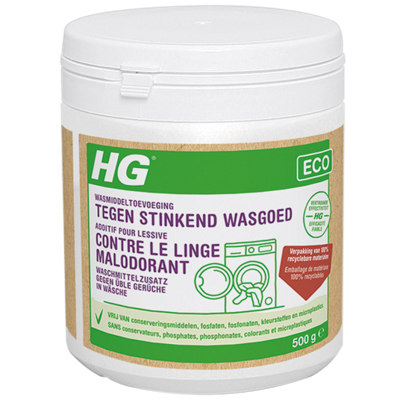 Hg Eco Wasmiddeltoevoeging Stinkend Wasgoed
