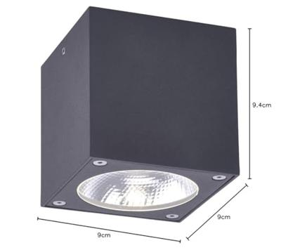 Paul Neuhaus 9674-13 Georg Buitenplafondlamp LED 7 W Antraciet Paul Neuhaus 9674-13 Georg Buitenplafondlamp LED 7 W Antraciet