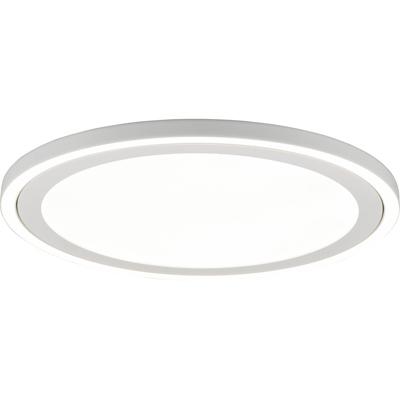 LED Plafondlamp - Plafondverlichting - Trion Coman - 29W - Natuurlijk Wit 4000K - Rond - Mat Wit - Kunststof