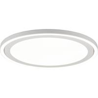 LED Plafondlamp - Plafondverlichting - Trion Coman - 29W - Natuurlijk Wit 4000K - Rond - Mat Wit - Kunststof - thumbnail