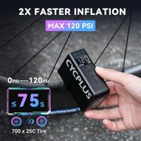 Elektrische accupomp Cycplus AS2 Pro Max - zwart - thumbnail