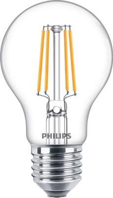 Philips LED 77759300 LED-lamp Energielabel F (A - G) E27 4.3 W = 40 W Warmwit (Ø x h) 6 cm x 10.6 cm Filament / Retro-LED 2 stuk(s)