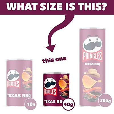 Pringles texas bbq sauce (12x 40g)