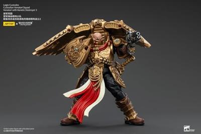 Warhammer The Horus Heresy Action Figure 1/18 Legio Custodes Custodian Venatari Squad Venatari with Kenetic Destroyer 2 13 cm Warhammer The Horus Heresy Action Figure 1/18 Legio Custodes Custodian Venatari Squad Venatari with Kenetic Destroyer 2 13 cm