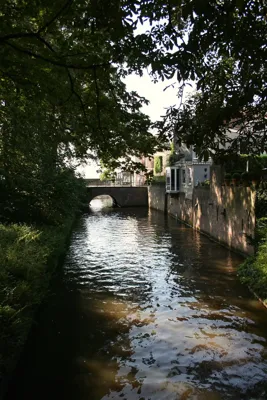 Alexsar Art Tuinschilderij de Binnen Dieze 50x70cm Alexsar Art Tuinschilderij de Binnen Dieze 50x70cm