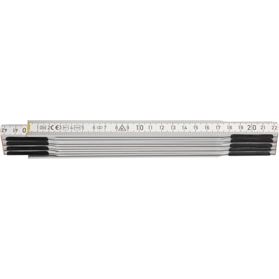 Hultafors Duimstok P600 2m | Wit - HU106710 Hultafors Duimstok P600 2m | Wit - HU106710
