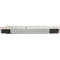Hultafors Duimstok P600 2m | Wit - HU106710 - thumbnail