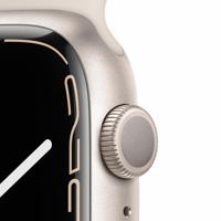 Refurbished Apple Watch Series 7 45mm Wit Gebruikt - thumbnail