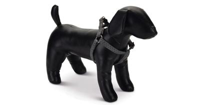 Beeztees - Hondentuig - Mac Leather - Grijs - 60-100 Cm