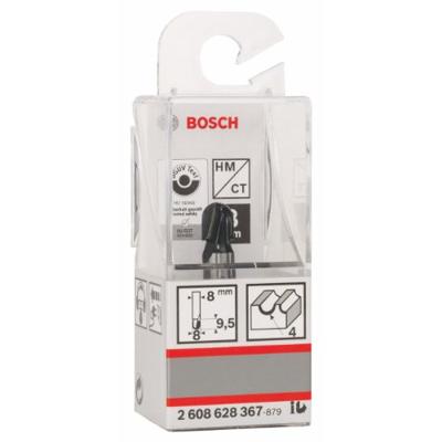 Bosch Accessoires Halfrondprofielfrezen 8 mm, R1 4 mm, D 8 mm, L 9,5 mm, G 40 mm 1st - 2608628367 - thumbnail