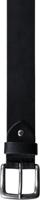 Leather Riem Belt 95 cm Black - 40905 - thumbnail