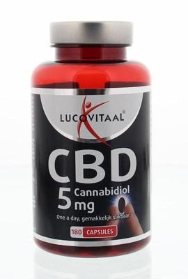 Lucovitaal Cannabidiol CBD 5mg 180 Capsules