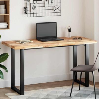 Tafelblad rechthoekig 120x60x4 cm massief acaciahout