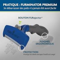 FURminator Undercoat DeShedding Tool hond lang haar L - thumbnail