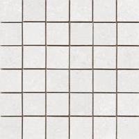 Midtown White mozaiek 5x5 op net van 30x30 - thumbnail