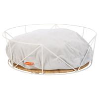 Beeztees Kattenmand Kipu M 50x50x17,5 cm metaal wit - thumbnail