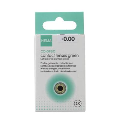 HEMA Gekleurde Contactlenzen - Groen (groen)