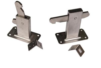 Waelbers Deurvastzetter muurmodel rvs