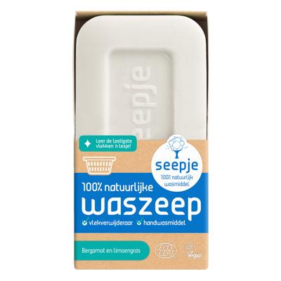 Seepje Vaste waszeep - bergamot en limoengras