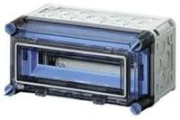 Hensel 2000600 Mi 1111 Kleine verdeelkast Opbouw (op muur) Aantal groepen: 12 Aantal rijen: 1 Inhoud: 1 stuk(s) - thumbnail