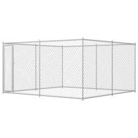 Hondenkennel voor buiten 383x383x185 cm - thumbnail