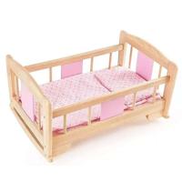 Pintoy houten poppen schommelbed 53 cm - thumbnail