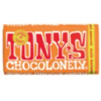 Chocolade Tony&apos;s Chocolonely melk karamel zeezout reep 180gr | 15 stuks - thumbnail