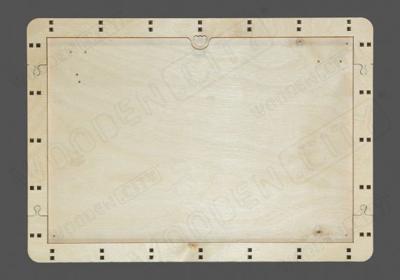 Wooden City 3D-puzzel wereldkaart 35 x 25 x 2 cm punten Wooden City 3D-puzzel wereldkaart 35 x 25 x 2 cm punten