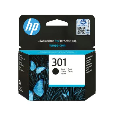 Originele inkt cartridge HP 301 Zwart Originele inkt cartridge HP 301 Zwart