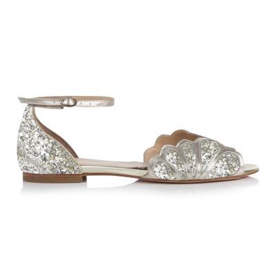 Rachel Simpson Willow Glitter Bruidsschoenen | Maat: 39