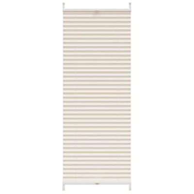 Pliss rolgordijn 60x100cm creme