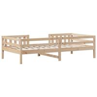 Bedframe zonder matras massief grenenhout 75x190 cm - thumbnail