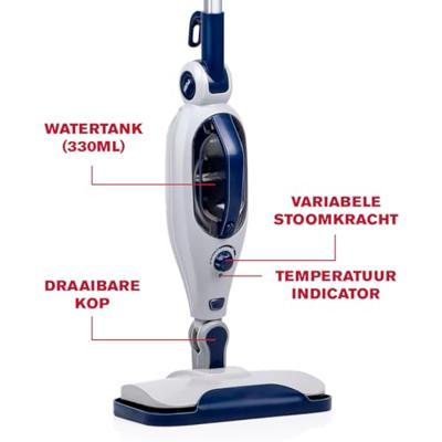 Dirt Devil Stoomreiniger DD7004 Wit-blauw - thumbnail