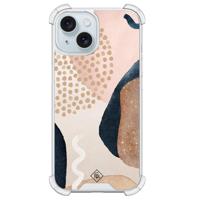 iPhone 14 shockproof hoesje - Abstract dots - thumbnail