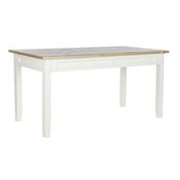 Eettafel DKD Home Decor Bruin Beige Paulownia hout 160 x 80 x 79 cm - thumbnail