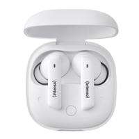 Intenso Buds Pro TWS True Wireless koptelefoon T512HAE met hybride ANC, ENC, Bluetooth en tot 35 uur muziekweergave, wit - thumbnail