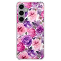 Samsung Galaxy S24 shockproof hoesje - Rosy blooms - thumbnail
