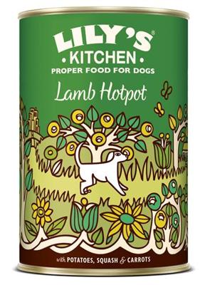 LILY'S KITCHEN DOG LAMB HOTPOT 6X400 GR