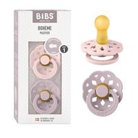 Bibs 1 Fopspeen Boheme Duo Blossom/lilac 2 - thumbnail