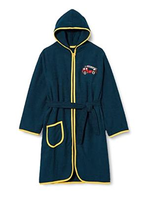 Playshoes badjas Brandweerauto Marine-146-152