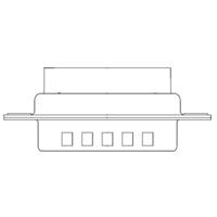 Molex Molex MOL Power & Signal Sol. 1731130021 D-sub stekker Aantal polen: 44 Crimpen 1 stuk(s) - thumbnail