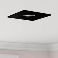 VidaXL Spotje 12 pcs zwart 9 x 9 x 2 cm aluminium - thumbnail