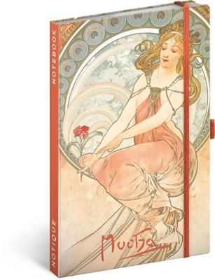 Alphonse Mucha Notitieboek A5 Painting Alphonse Mucha Notitieboek A5 Painting