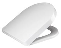 Wiesbaden Deeline toiletzitting softclose en quick release glans wit - thumbnail