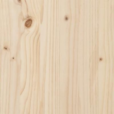 Bedframe zonder matras massief grenenhout 140x200 cm - thumbnail