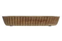 Middenstuk DKD Home Decor Natuurlijk Mangohout 32 x 15 x 5 cm 31 x 15 x 5 cm - thumbnail