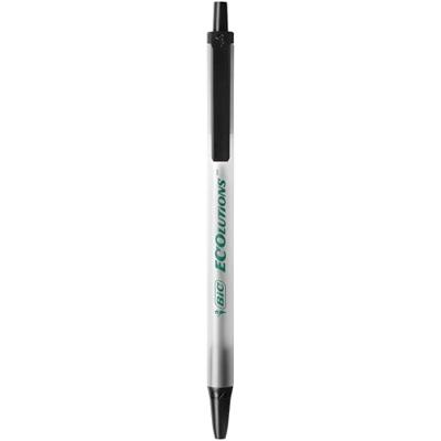 Balpen Bic Ecolutions medium zwart | 50 stuks Balpen Bic Ecolutions medium zwart | 50 stuks