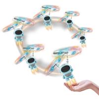 Spectron Vliegende astronaut - blauw - thumbnail