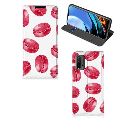 Xiaomi Poco M3 | Redmi 9T | Flip Style Cover | Pink Macarons