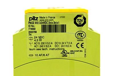 PILZ PNOZ XV2 3/24VDC 2n/o 2n/o t Veiligheidsschakelapparaat Voedingsspanning (num): 24 V/DC 2x NO (b x h x d) 45 x 87 x 121 mm 1 stuk(s)